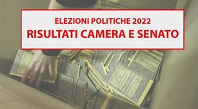 ELEZIONI POLITICHE 2022 – risultati dello scrutinio
