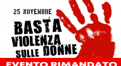 Manifestazione di condanna per la violenza di genere del 25 Novembre 2023 – RIMANDATA