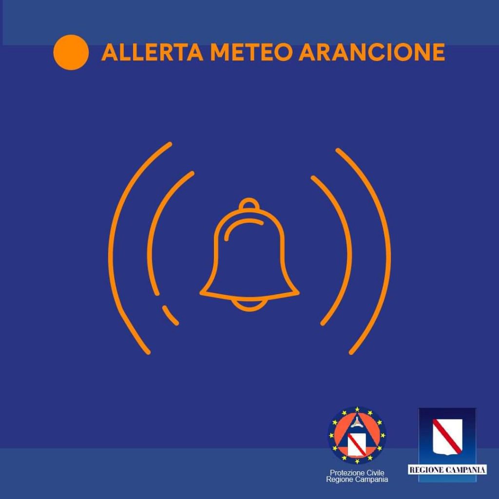 ALLERTA METEO – LIVELLO ARANCIONE